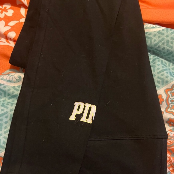 Pink black stretch pants BRAND NEW - Picture 4 of 4